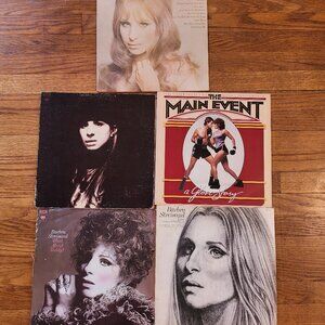 BARBRA STREISAND Vinyl LOT Live, Greatest Hits, Barbra Joan Streisand LP LPC